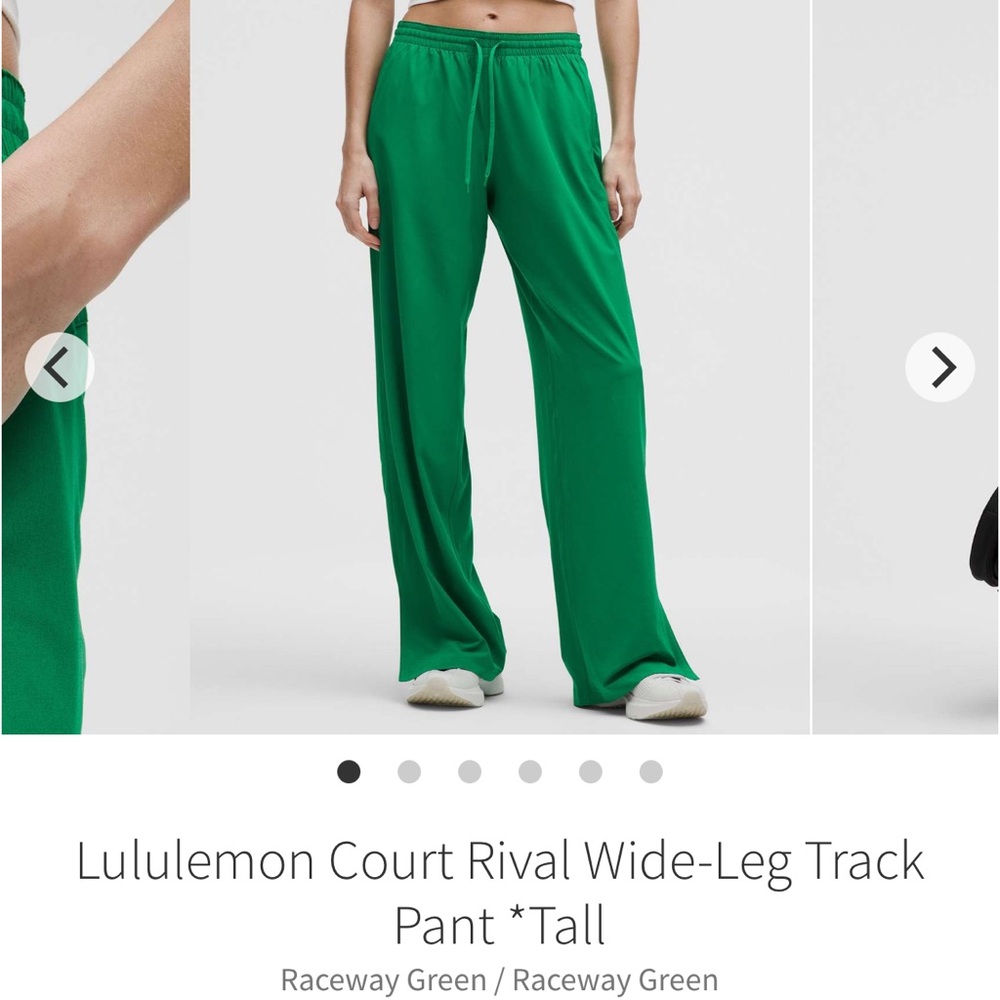 Lululemon Court Rival Wide-Leg Track Pant *Tall